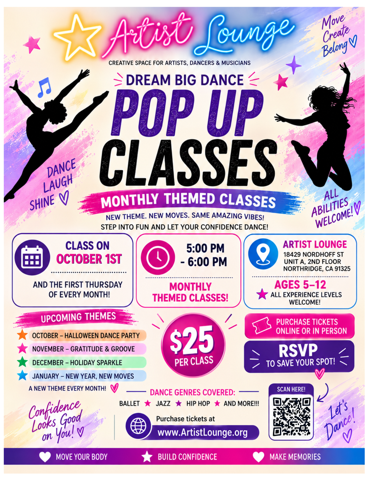 Dream Big Dance Pop-Up for Kids