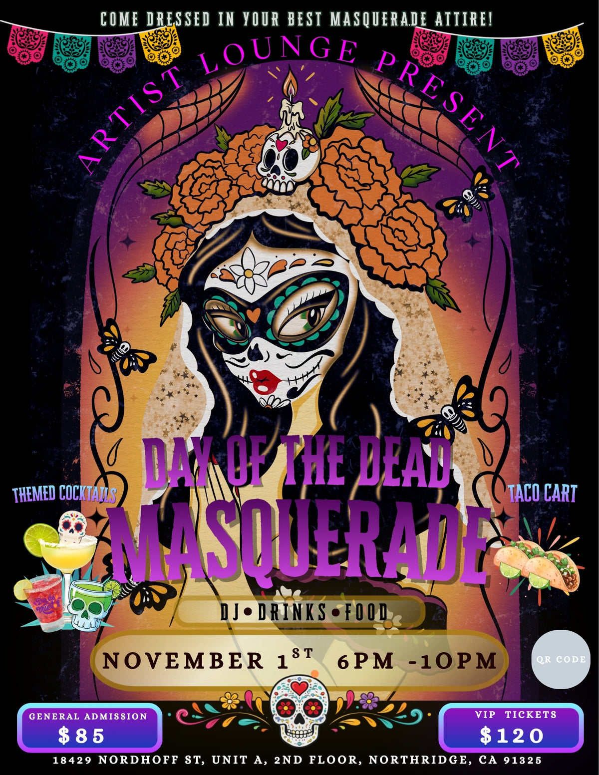 Day of the Dead Masquerade