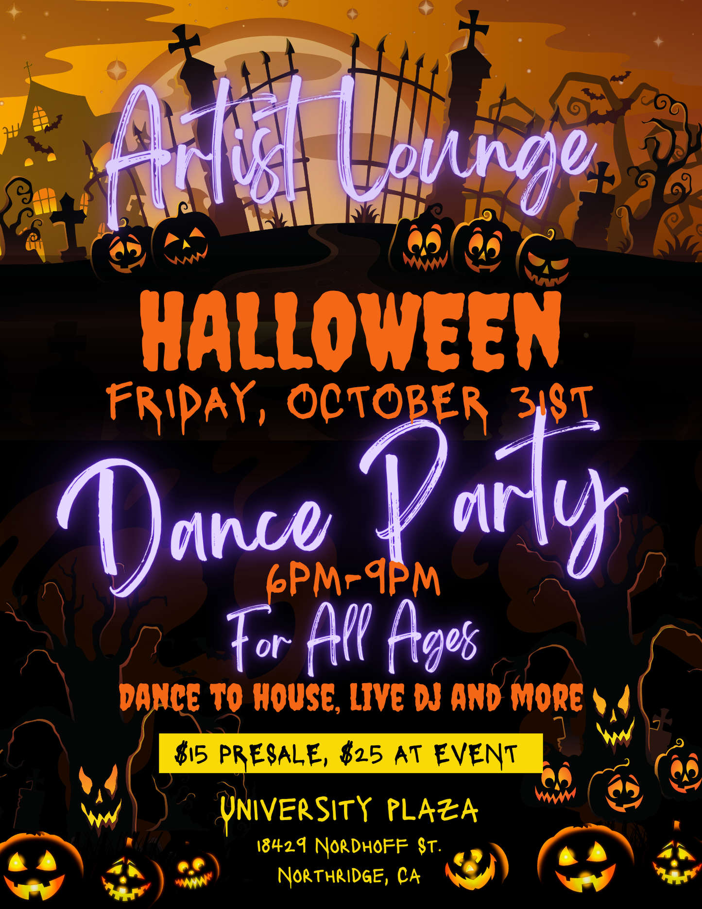 Halloween Dance Party Ticket