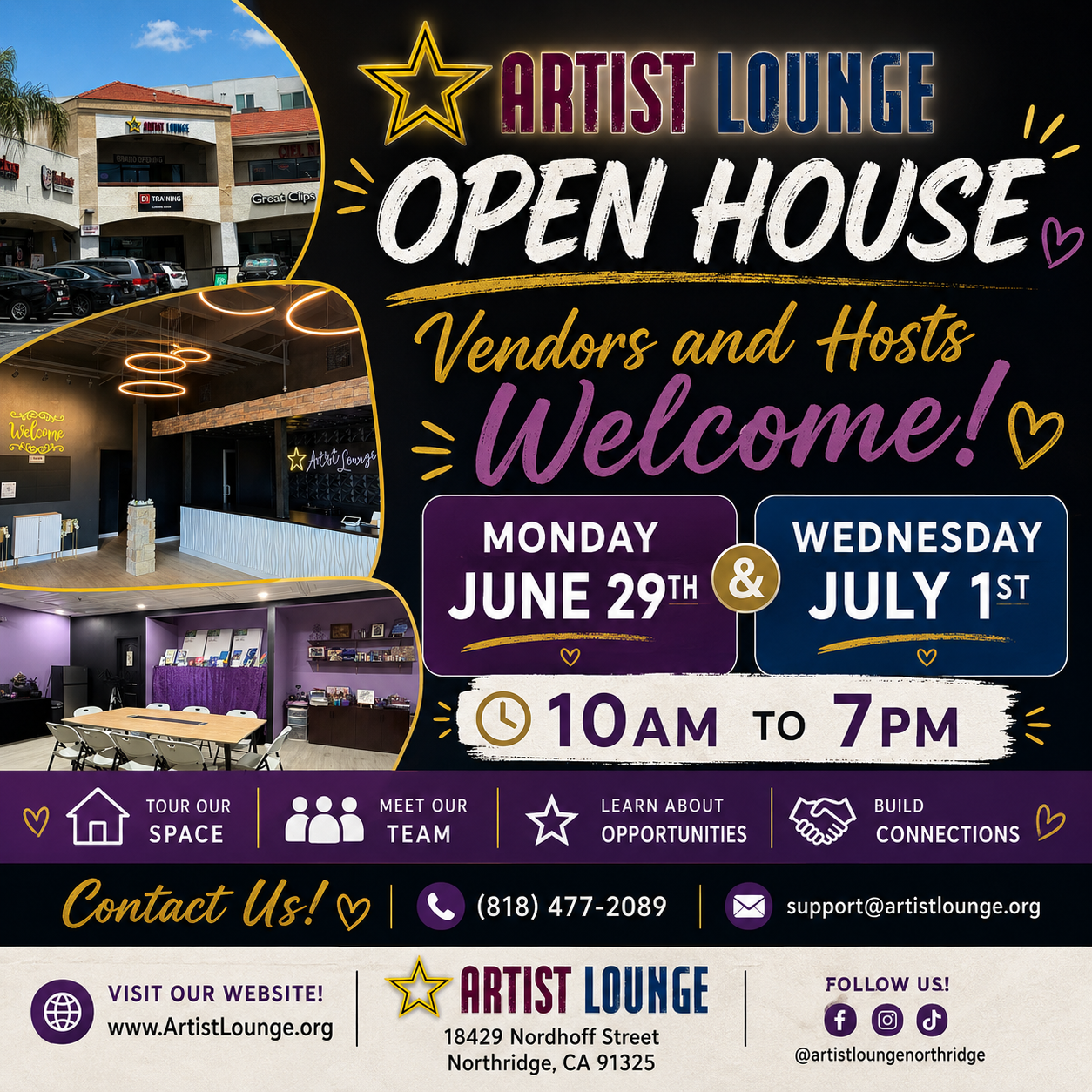 Networking & Open Mic Nights